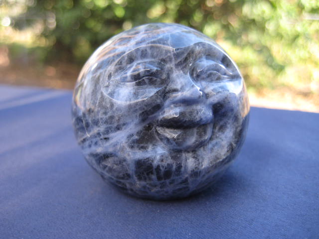 Sodalite Moonface enhanced insight and mental  performance, deeped intuition 1995
